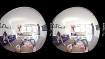 Beautiful amateur lesbian vixens from Yanks Marina and Charlotte playing with their bodies and pussies in this hot 3D virtual reality video